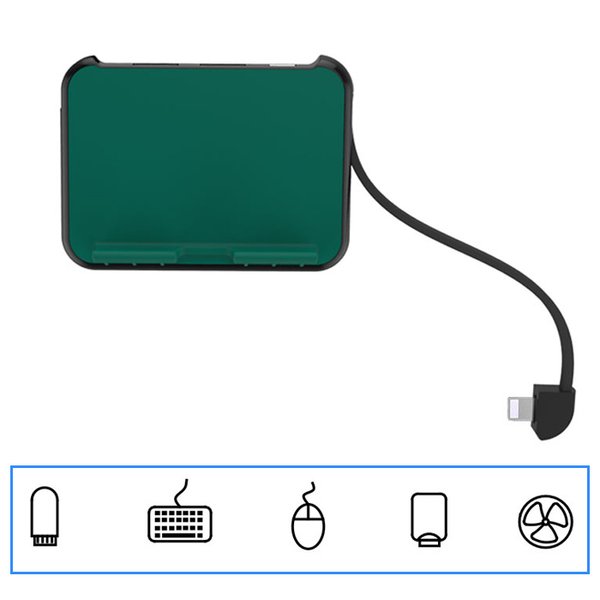 D31 Light ning Kartenleser USB Hub OTG Adapter Handyhalter Aufladen iPad iphone