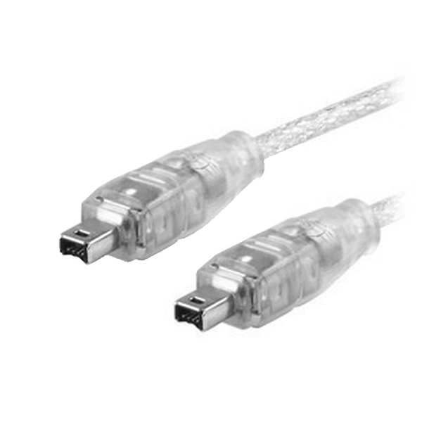 Q37 150cm FireWire IEEE 1394 Daten Kabel Adapter 4 pol auf 4 pol Mini DV