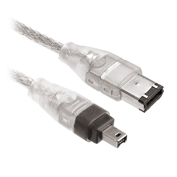 M24 150cm FireWire IEEE 1394 Daten Kabel Adapter 6 pol auf 4 pol Mini DV PC
