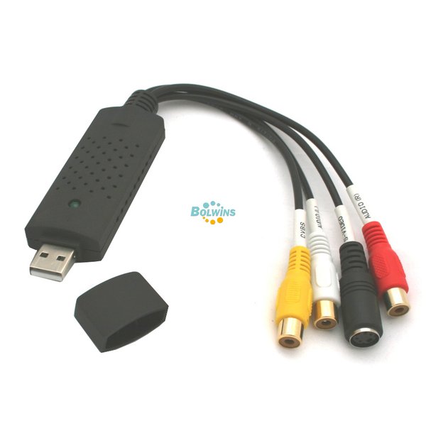H30 EasyCAP USB 2.0 Audio + Video Grabber für PC / Laptop