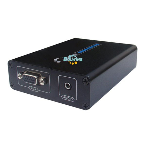 B03D HDMI zu VGA Video Audio Konverter Wandler Adapter TV Monitor DVD Player