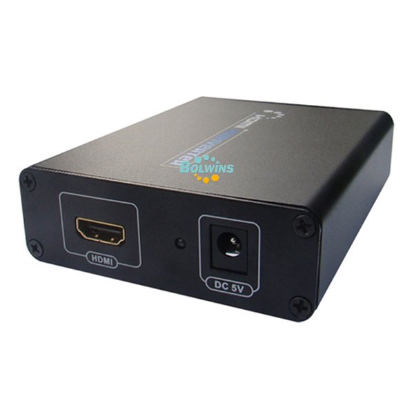 B03D HDMI zu VGA Video Audio Konverter Wandler Adapter TV Monitor DVD Player