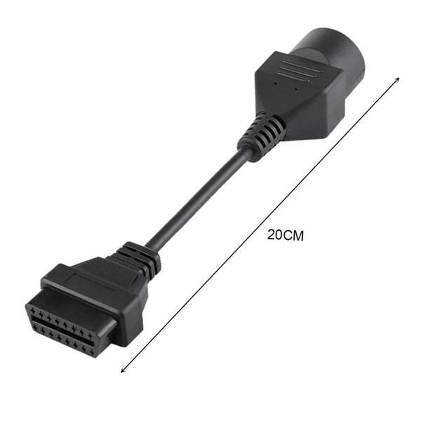 G39C 20cm 17Pin auf 16Pin OBD OBD2 Diagnose Werkzeug Kabel Adapter passend für Mazda Toyota
