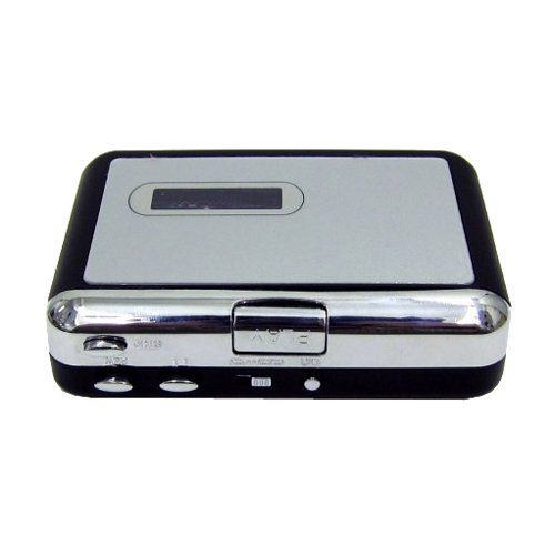 Konvertieren Kassetten auf MP3 USB Kabel inclusiv Tragbar Kassettenspieler L26C USB MP3 Kassetten Player MC Digitalisierer Konverter Recorder Adapter Musik Abmessungen: 11 x 8 x 3 cm 