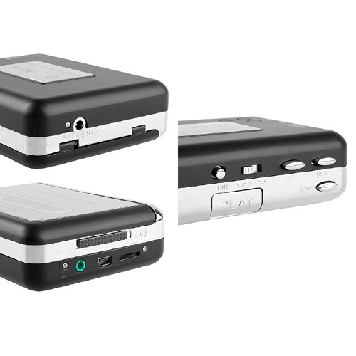 L26 USB MP3 Kassetten Player MC Digitalisierer Konverter Recorder Adapter Musik