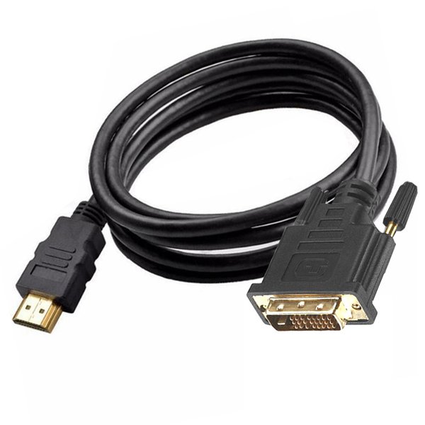 M43 1,8m Adapter Kabel Displayport Stecker auf DVI 24+1Stecker Laptop PC Monitor