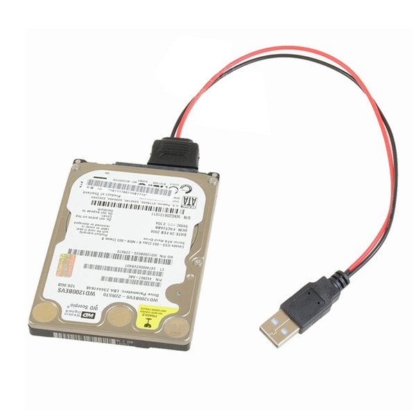 P52 USB Stecker auf SATA 15pin Kabel Adapter Stromkabel für PC SATA Festplatte