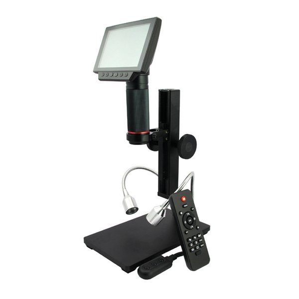 A57D 560X 5" LED Digital Mikroskop Endoskop Lupe Kamera USB HDMI AV TF Ständer