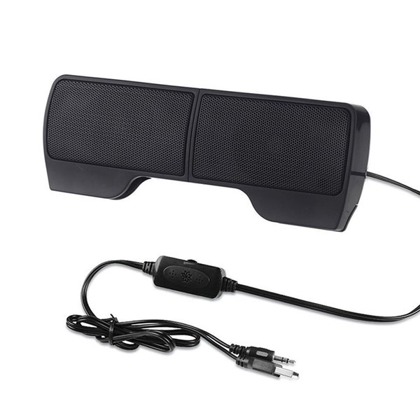 P01C 6W mini tragbarer Lautsprecher über 3.5mm Klinke USB für Laptop PC Notebook