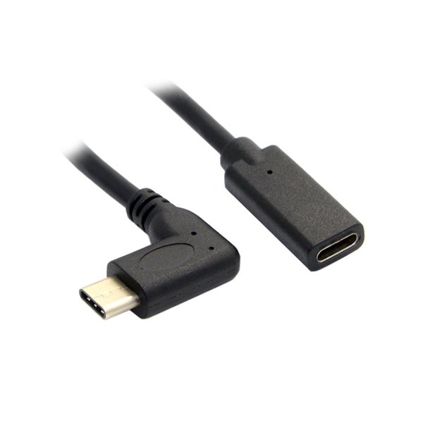 Q14 1m abgewinkelt USB 3.1 Typ C auf Buchse Verlängerung Kabel Samsung Macbook