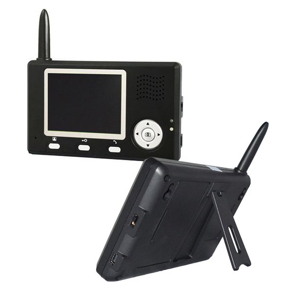 §15D 2.4G Funk Video Türsprechanlage Set Kamera mit 3.5" und 7" TFT DVR Monitor