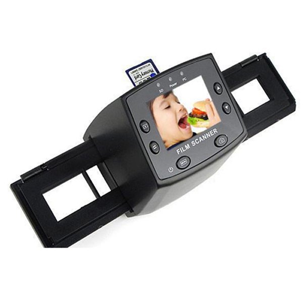 A27D Film Foto Dias Scanner Filmscanner mit 2.4" LCD 5 Megapixel mit SD-Slot